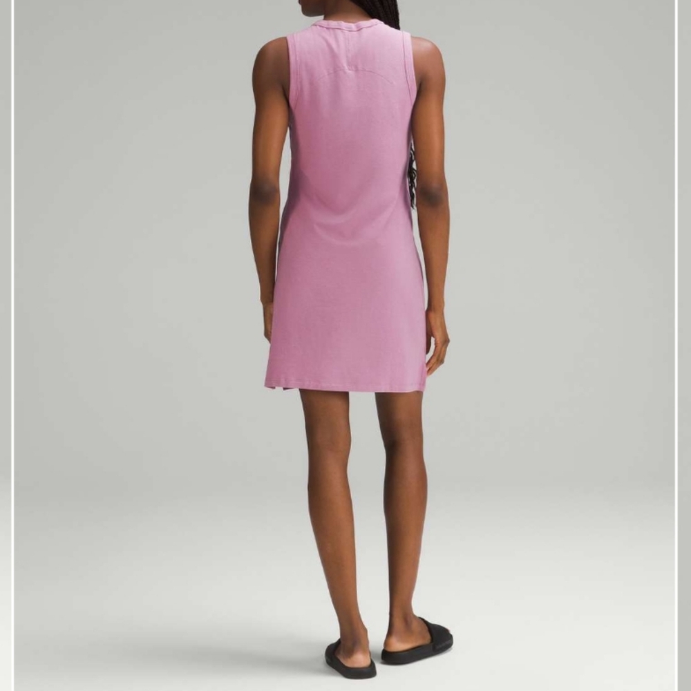 Lululemon Classic-Fit Cotton-Blend Dress Velvet Dust - Picture 5 of 15